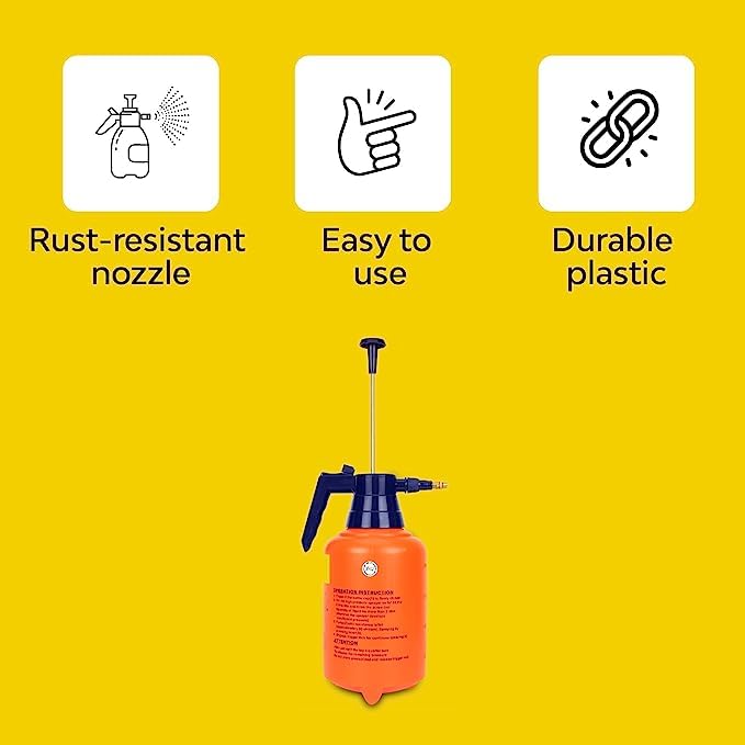 Mahadev Battery 10CLUB Pressure Spray Pump (2L) | Gardening Water Pump Sprayer | Plant Water Sprayer for Home Garden | Spray Bottles for Garden Plants and Lawn | Plant Watering Can