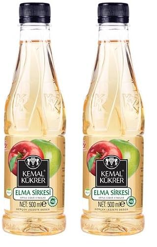 Kemal Kükrer Elma Sirkesi Pet Şişe 500 ml 2li paket