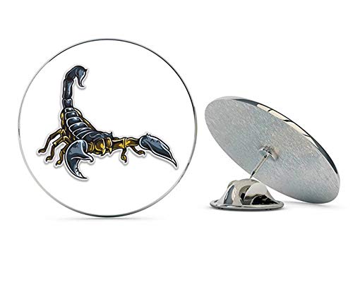 Gray and Gold Scorpion Metal 0.75