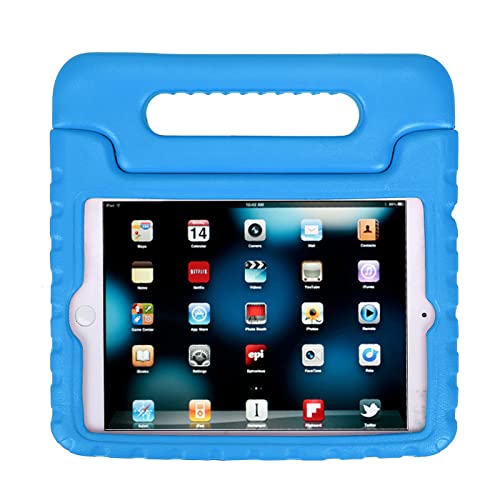 Hde Kids Case For Ipad Mini 2 3 -Shock Proof Rugged Heavy Duty Impact Resistant Protective Cover Handle Stand For Apple Ipad Mini 1 2 3 Retina (Blue) #TOP5