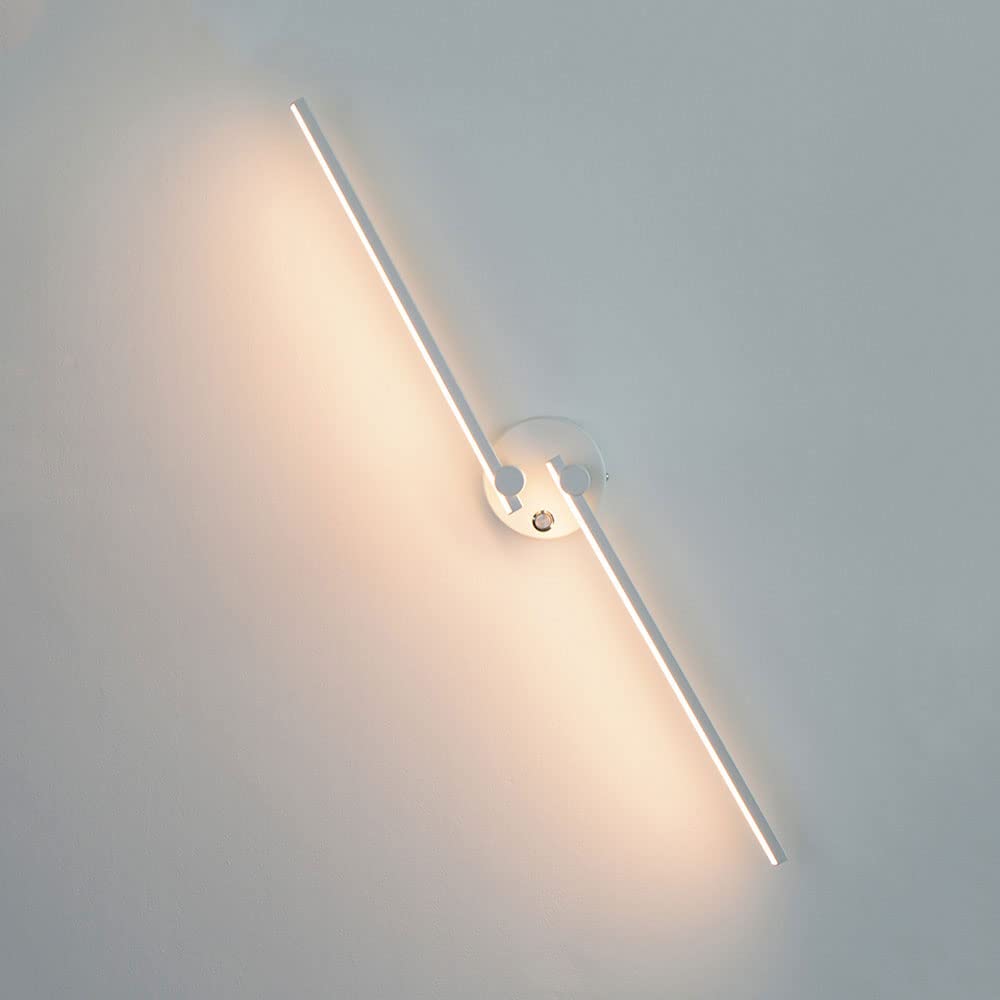 Siet LED-Schminkwandleuchte, verstellbare Wandleuchte, minimalistische Wandleuchte, Lange lineare Spiegelfrontleuchte, Moderne Wandhalterung für Wohnzimmer, Schlafzimmer, Nachttisch