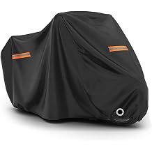 Motorcycle Covers for Harley Davidson Heritage Softail 1987-2017,Tailored Vehicle Covers Outdoor Motorcycle Protective Cover Durable Exterior Accessories,A