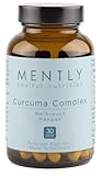 MENTLY® Curcuma Complex mit Weihrauch - 60 Kapseln für 30 Tage - vegan - zertifizierte...