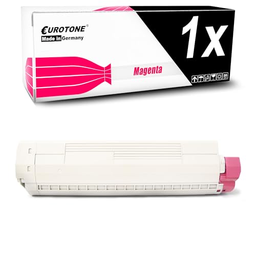 Toner de rechange pour Oki ES8430DN cartouche magenta rouge Eurotone