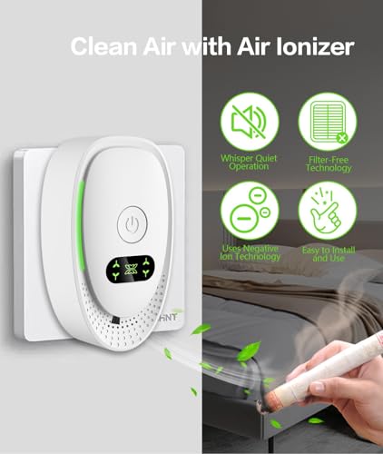 Purificador de Aire Ionizador Enchufable 20 Millones Iones miniatura 2