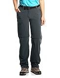 indira varma filme 90% Polyamid, 10% Elasthan Maier Sports Damen T-Zipp-Off Nata, graphite, 38