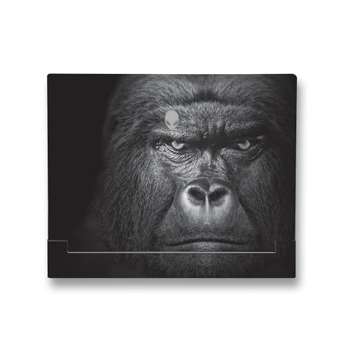 Image of MightySkins Skin Compatible with Alienware X14 R2 (2023) Full Wrap Kit - Mono Gorilla | Protective, Durable, and Unique Vinyl Decal wrap Cover | Easy to Apply & Change Styles | Made in The USA