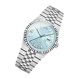 Lesunbak Orologio da uomo, impermeabile fino a 30 metri, accessorio luminoso, orologio sportivo da uomo, per amici, padre, fidanzato, per interni ed esterni, casa, tutti i giorni, lavoro, casual, Blu