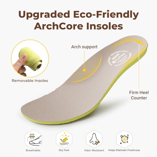 Image of FitVille Diabetic Shoes for Women Extra Wide Diabetic Womens Sandals, Walking Shoes with Adjustable Closures Arch Support, Orthopedic Sandals for Flat Feet Heel Pain Relief,Plantar Fasciitis
