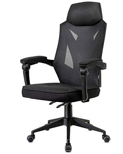 Cadeira Gamer Tela Mesh de Escritorio Zermatt (Preta)