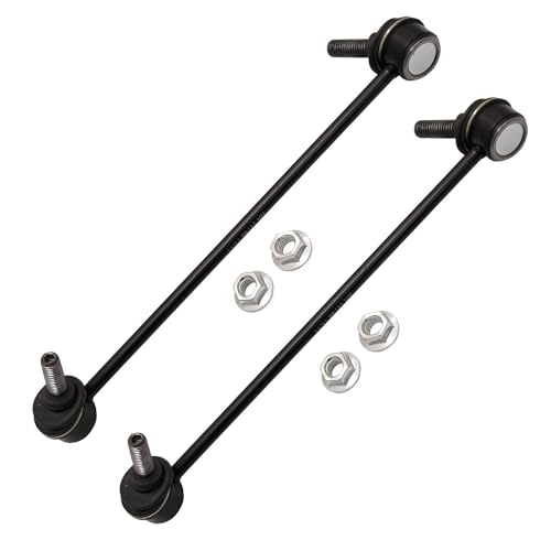 Image of Detroit Axle - 8pc Front End Suspension Kit for 2011-2016 Buick LaCrosse, 2014-2017 Regal, 2 Lower Control Arms 2 Front Stabilizer Sway Bar Links 4 Inner Outer Tie Rod Ends Replacement