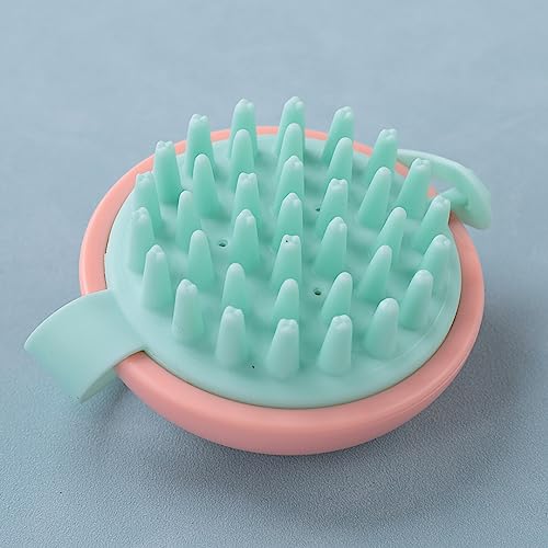 Umai Head Scalp Massager Shampoo Brush/Comb | Hair Massager for Hair Growth | Scalp Exfoliator for Dandruff Removal | Wet and Dry Haircare | Long and Soft Silicon Bristles | Pink, Plastic Umai Head Scalp Massager Shampoo Brush/Comb | Hair Massager for Hair Growth | Scalp Exfoliator for Dandruff Removal | Wet and Dry Haircare | Long and Soft Silicon Bristles | Pink, Plastic