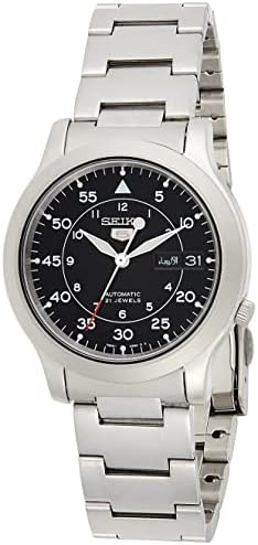 Seiko Men's Analogue Automatic Watch with Stainless Steel Strap SNK809K1 :  Amazon.co.uk: Watches