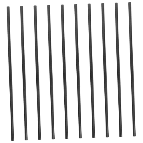 Tiges de précision en plastique POM noir au design élégant et haute dureté