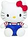 Hello Kitty - Peluche con Pantalones Azules, 15 cm (United Labels 40815TY)