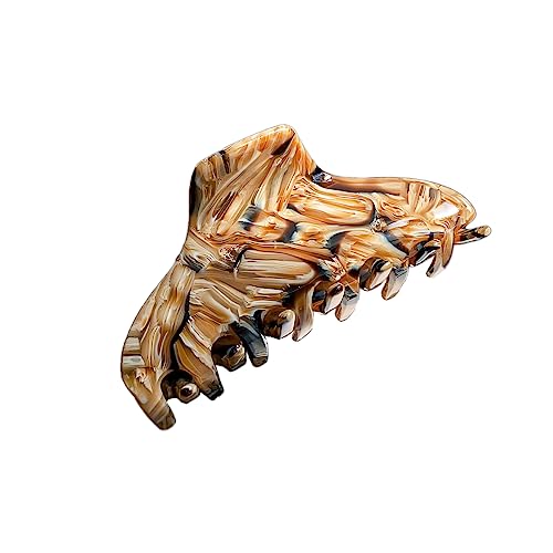 Large Hair Clip 10 cm Hair Clips, Colour Shark Clip, Large Women's Hair Clip for Thick Hair Non-Slip Hair Clip