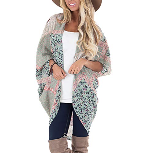 LISTHA Fashion Kimono Cardigan Women\'s Floral Print Coat Tops Suit Bikini Swimwear Beach Swimsuit Smock