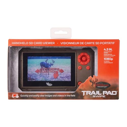 WILDGAME INNOVATIONS Trail Pad Swipe | VU60 SD Card Viewer for Hunting & Wildlife Observation | Compact Water-Resistant Memory Card Reader with 4.3" Touch Screen, Dark Green by Wildgame Innovations - Image 5