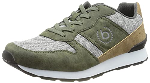 Materiale esterno: sintetico bugatti Soho Scarpe Da Ginnastica, Uomo, Grigio (Scuro/Dark Grey), 43 EU