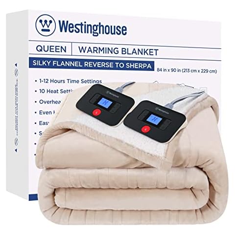 Westinghouse Electric Blanket Heated Blanket Cover