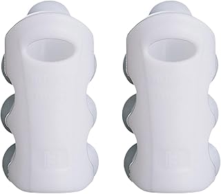 Garneck 2pcs Shower Head Holder Suction Cup Bracket Removable Bathroom Accessory for Handheld Showerheads Easy Installation and Practical Design