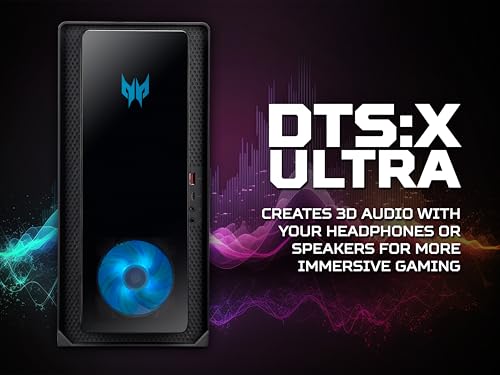acer Predator Orion 3000 PO3-650 Gaming PC - (Intel Core i5-13400F, 16GB, 1TB SSD, NVIDIA GeForce RTX 3060, Windows 11, Black) - Image 9