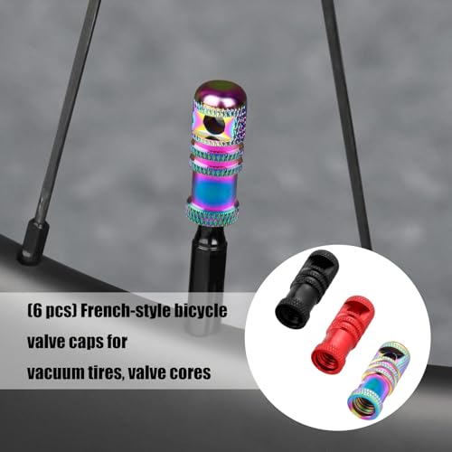 4 Und. Tapas de Válvulas para Bicicleta miniatura 6