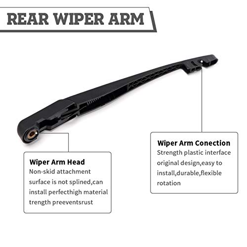 Rear Wiper Arm Blade Nut Set Replacement For Honda Pilot 2003-2008,If Applicable, Back Wiper Accessories Assembly For Windshield Window,Oe: 76740-S9V-A01 #TOP3