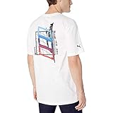 PUMA Mens BMW M Motorsport Street Graphic Tee, Puma White, L