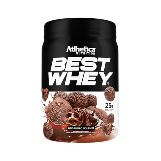 Atlhetica Nutrition Best Whey (450G) - Sabor Brigadeiro Gourmet