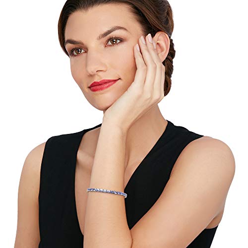 Ross-Simons 10.00 ct. t.w. Tanzanite Tennis Bracelet in Sterling Silver2