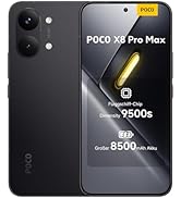 XIAOMI Poco X8 Pro Max Smartphone 12GB+512GB, Dimensity 9500s Prozessor, 8500mAh Akku, Ultra-hell...