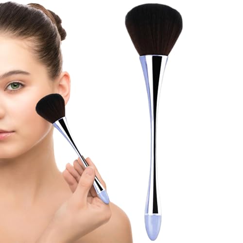 Brocha de rubor para mejillas - Cepillo De Polvo Fijador, Cepillo De Polvo Libre | Herramienta De Maquillaje Facial, Pincel De Contorno Y Definición, Perfecto Para Aplicar Blush Y Definir