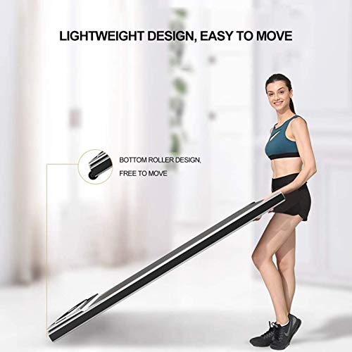 Image of Small Silent Folding Treadmill, Electric Motorized Running /Walking Machine with LCD Display, Heavy Duty Exercise Machine for Home /Gym