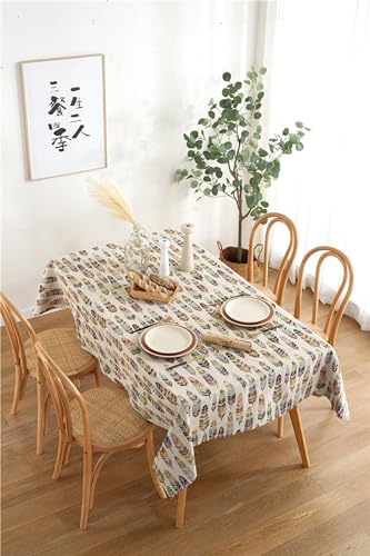Nappe rectangulaire 140x200 KnSam en jacquard plume multicolore avec tissu polyester lavable - 4