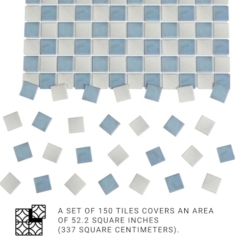 150 pcs, Dollhouse Flooring, 1:12 Scale Doll House Tiles, Miniature Checkerboard Floor, REDUCIO! by REDUCIO! - Image 3