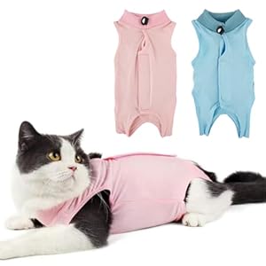 TYXHXTF 2Stk Katzenbody nach OP Blau+Rosa