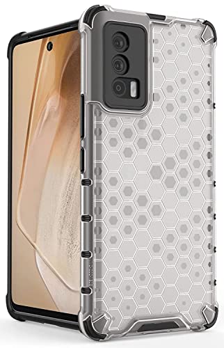 Image of Glasgow Back Case Cover Compatible with IQOO 7 5G (Stylish Design) - Transparent
