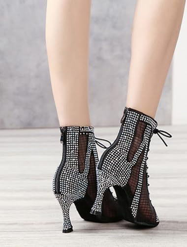 Chaussures à talons ouverts pour spectacles et soirées de danse - 6