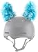 Feli the Lynx - Feli the Lynx - removable Velcro accessories - Bunny HELMET EARS (Surfer Blue)