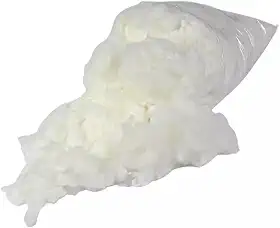 3kg 100% Fibra Siliconada Antialérgica Macia Para Enchimento