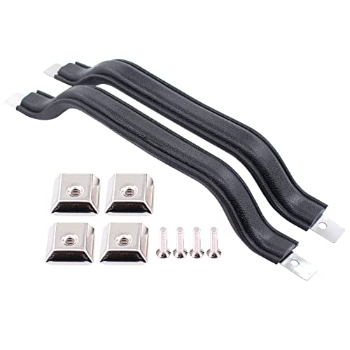 Front Interior Door Handle Pull Strap Kit for Jeep Wrangler YJ 87-95