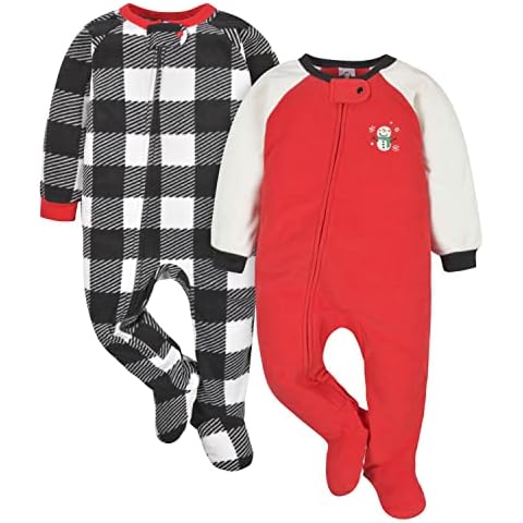 Gerber Flame Resistant Fleece Pajamas 2-Pack Cover