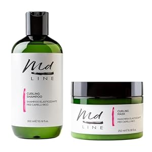 Md Line Curling Kit Locken Shampoo Maske
