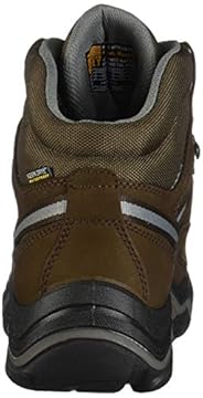 KEEN Durand II Mid Waterproof Leather Hiking Boot, Cascade Brown/Gargoyle, 9 M US