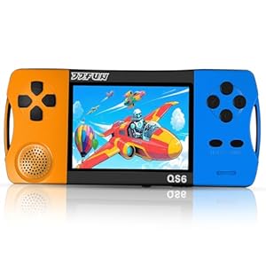 Handheld Game Console for Kids with 216 Classic Video Games, 3.2″ Screen, Rechargeable, Plug and Play Retro Gaming System, Portable Arcade Handheld Games for Boys Girls Ages 4-12