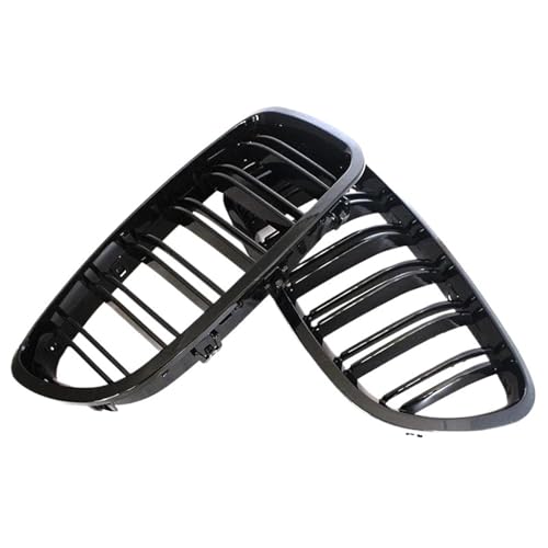 Parrilla de doble línea negra compatible con BMW Serie 5 2010-2017