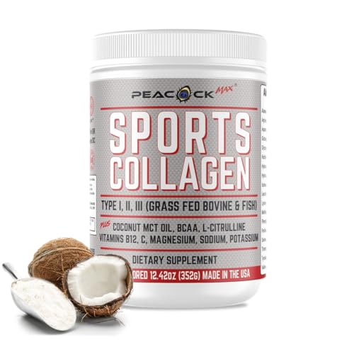 Sports Collagen Electrolytes Powder, 12.42 oz - Grass Fed Bovine