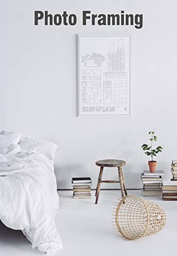 Mbc Mat Board Center, Pack Of 10, 1/8" White Foam Boards (16X20, White) #TOP6