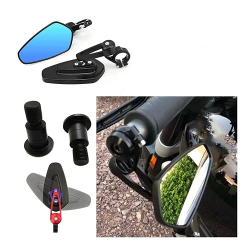 Espejo retrovisor de manillar para moto MT-07 MT-09 FZ6 XJ6 5